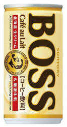 Kawa BOSS Cafe Au Lait mleczna 185ml Suntory