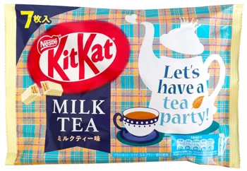 KitKat Mini o smaku mlecznej herbaty - Milk Tea - 7 sztuk Nestlé