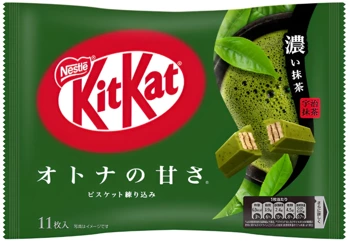 KitKat Mini o smaku zielonej herbaty - Otona no Amasa Rich Matcha - 11 sztuk Nestlé