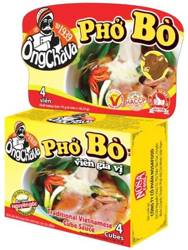 Kostki bulionowe PHO BO o smaku wołowym 75g Ong Chava