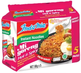 Makaron Instant Mi Goreng - na ostro 5x80g Indomie