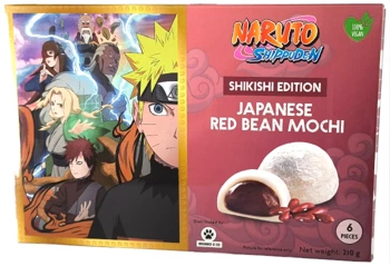 Mochi Naruto Shippuden Shikishi Edition Red Bean fasola 210G Bamboo House