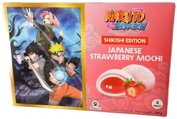 Mochi Naruto Shippuden Shikishi Edition Strawberry truskawka 180G Bamboo House