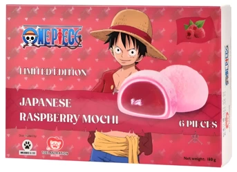 Mochi One Piece Limited Edition Raspberry malinowe 180G Bamboo House