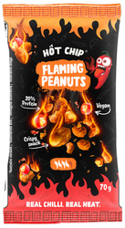 Orzeszki w panierce Flaming Peanuts 70G Hot Chip