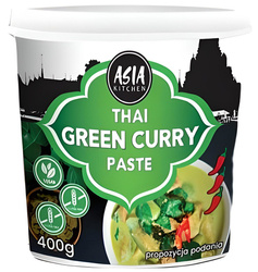 Pasta curry zielona 400g Asia Kitchen
