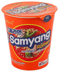 Samyang Original Ramen o smaku wołowiny w kubku ostra 65G Samyang