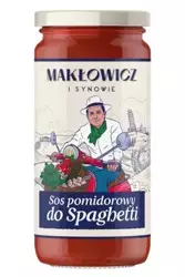 Sos pomidorowy do Spaghetti 400g Makłowicz i Synowie