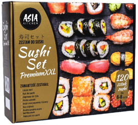Sushi Set Premium XXL - Zestaw do robienia sushi - nawet 120 kawałków!