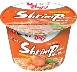 Zupa Instant Ramen krewetkowa miska 115G Nongshim