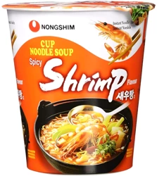 Zupa Instant Ramen krewetkowa w kubku 67G Nongshim