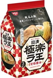 Zupa Raoh Gokuraku Seabura Shoyu 3x113g Nissin