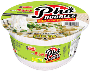 Zupa drobiowa OH!Ricey Pho Ga z makaronem ryżowym 71G Acecook