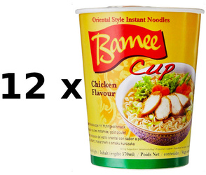 Zupa instant o smaku kurczaka karton 12 x 60G Bamee