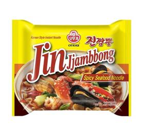 Zupa makaronowa Jin Jjambbong spicy seafood 130g Ottogi